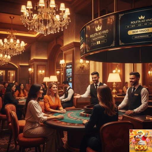 Cassino Ao Vivo no k59.com: A Imersão do Cassino Real